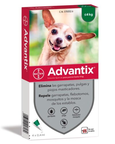 ADVANTIX  4 KG.