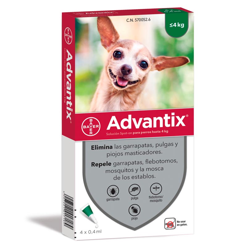 ADVANTIX  4 KG.