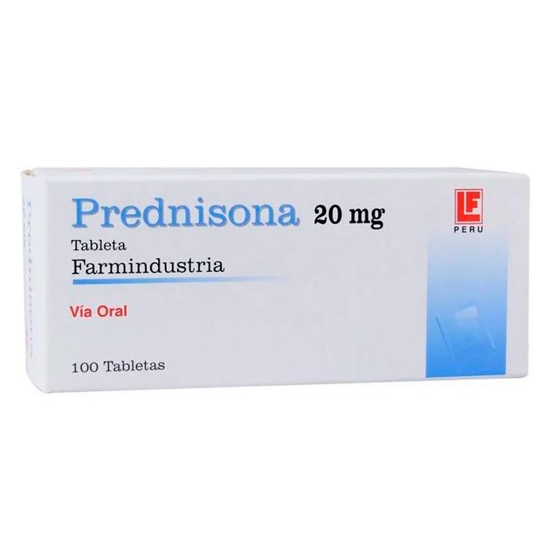 PREDNISONA 20 MG