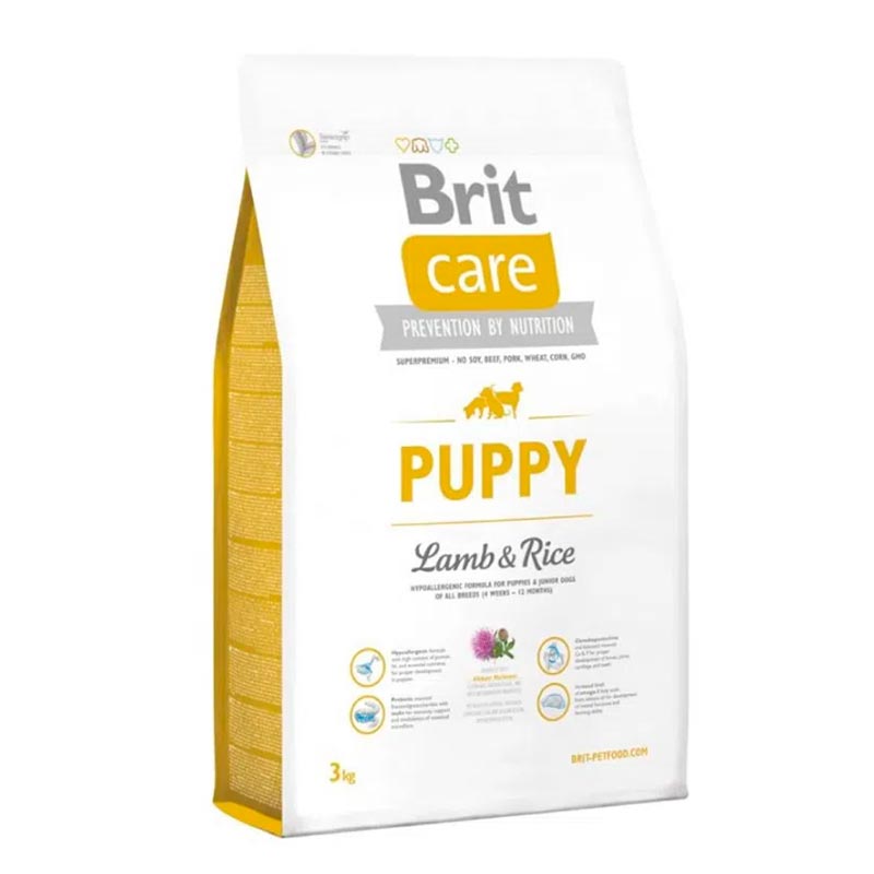 BRIT CARE PUPPY L&R 3KG