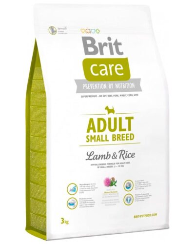 BRIT CARE ADULT SMALL BREED L&R 3KG