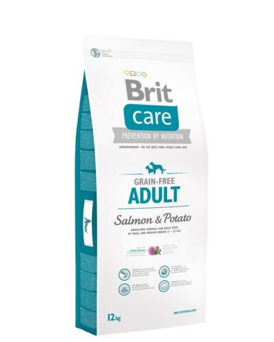 BRIT CARE GRAIN FREE ADULT SALMON Y POTATO