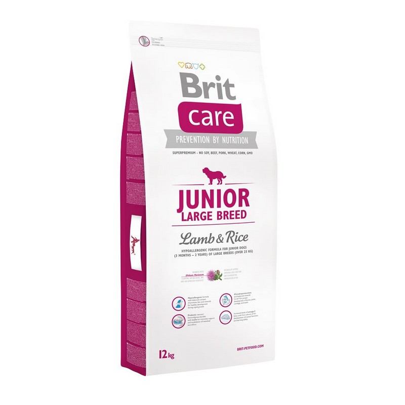 BRIT CARE JUNIOR LARGE BREED LAMB & RICE