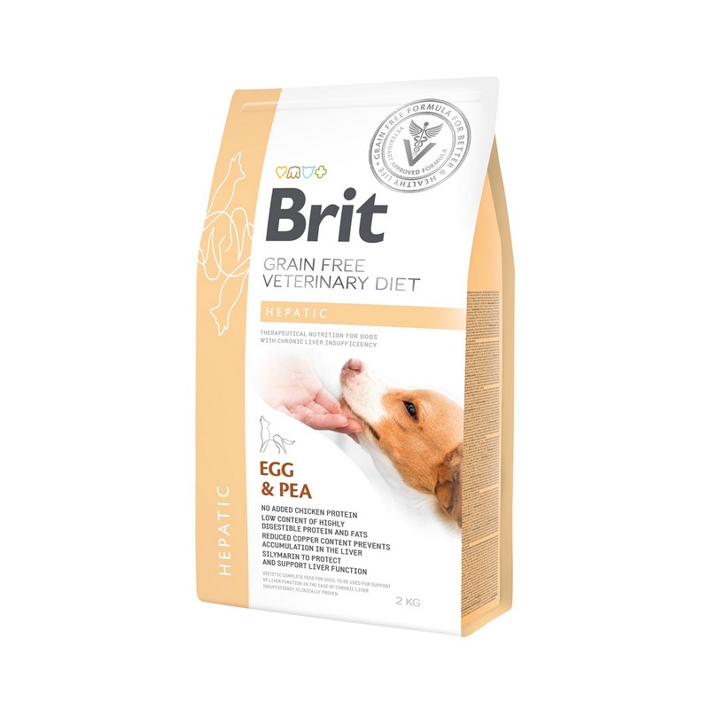 BRIT GF VET DIETS DOG HEPATIC