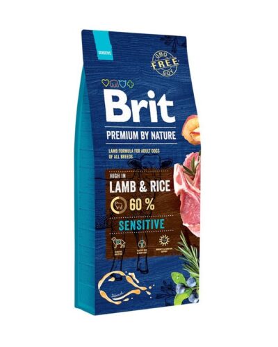 BRIT PREMIUM BY NATURE SENSITIVE LAMB 15KG