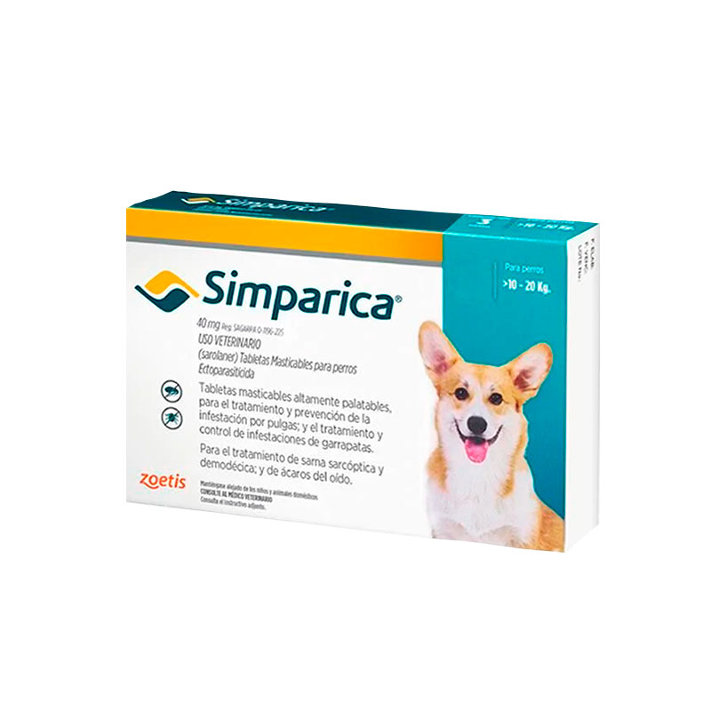 SIMPARICA 10-20 KG