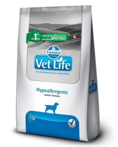 VET LIFE NATURAL CANINE HIPOALERGENICO 10 KG