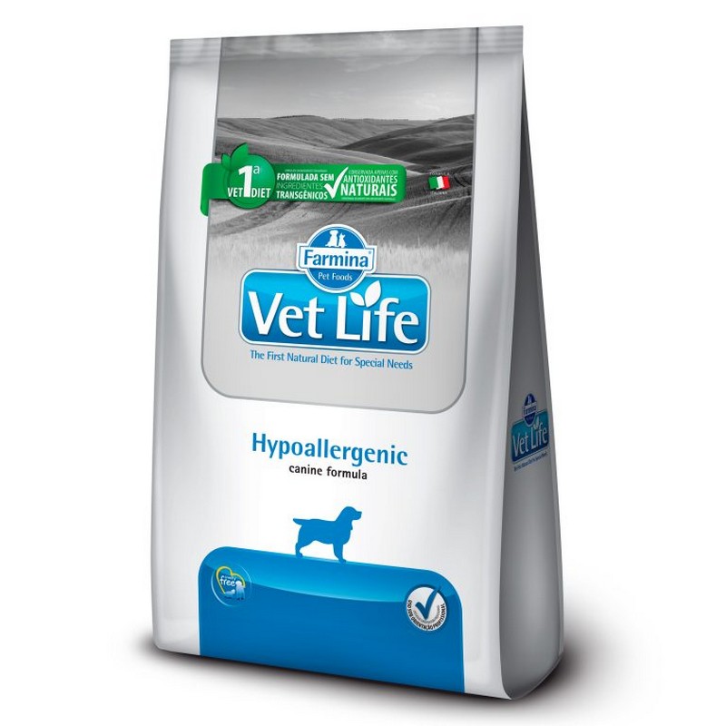 VET LIFE NATURAL CANINE HIPOALERGENICO 10 KG
